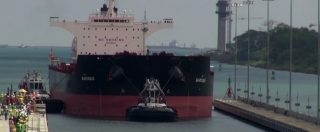 Copertina di Panama, nave da carico cinese ha inaugurato il raddoppio del Canale. Opera in gran parte italiana
