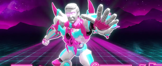 Copertina di Giappone, Trump diventa un meme che comanda un universo distopico e kitsch. E il video diventa virale