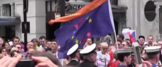 Copertina di Brexit, sfila il Gay pride a Londra. E spuntano bandiere Ue tra quelle arcobaleno