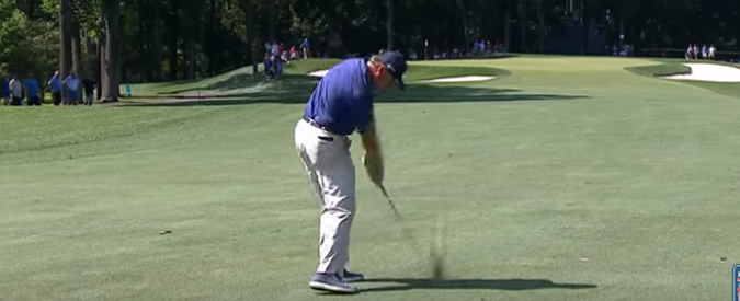 Copertina di Golf, l’incredibile tiro di Ernie Els: palla in buca da 146 metri