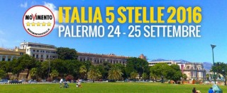 Copertina di M5s, blog Beppe Grillo: “La terza edizione di Italia 5 stelle sarà a Palermo il 24 e 25 settembre”