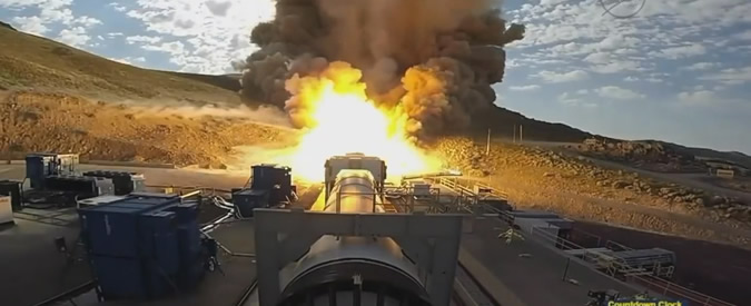 Copertina di Marte, se ci arriveremo sarà grazie a questo motore per missili. Il test della Nasa