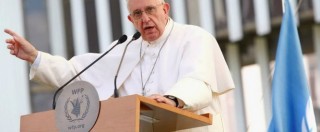 Copertina di Papa Francesco: “La fame nel mondo non è naturale né ovvia, viene usata come arma di guerra”