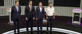 Copertina di Spagna al voto sembra un déjà vu: dall’incubo maggioranza al dramma del Psoe che insegue Podemos