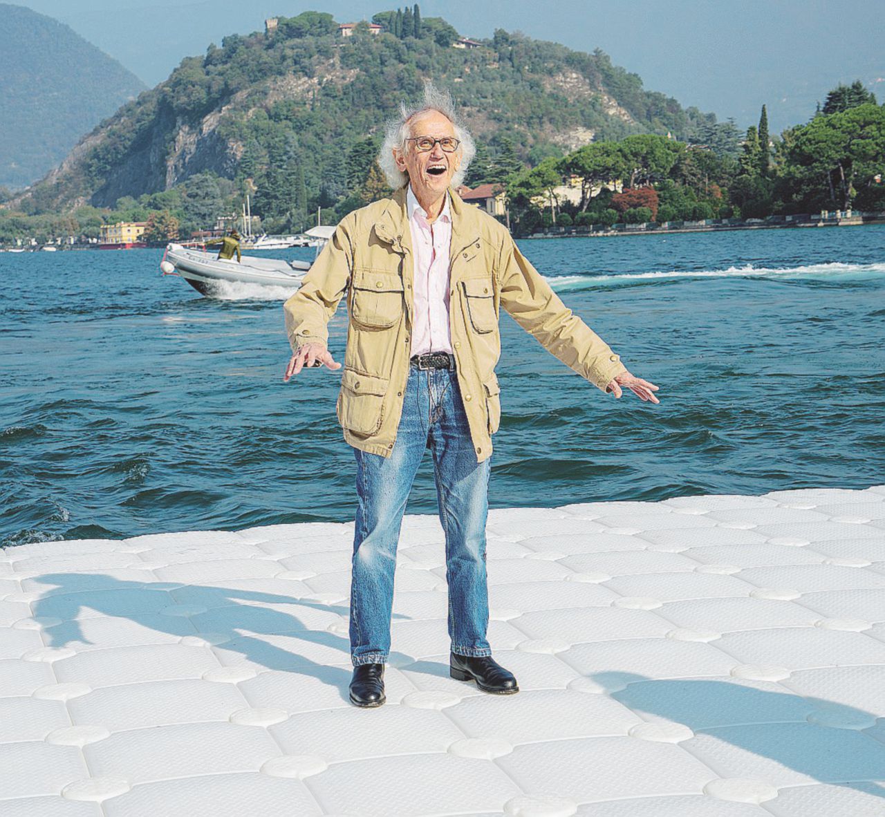 Copertina di Christo cammina sulle acque  (del Lago d’Iseo)