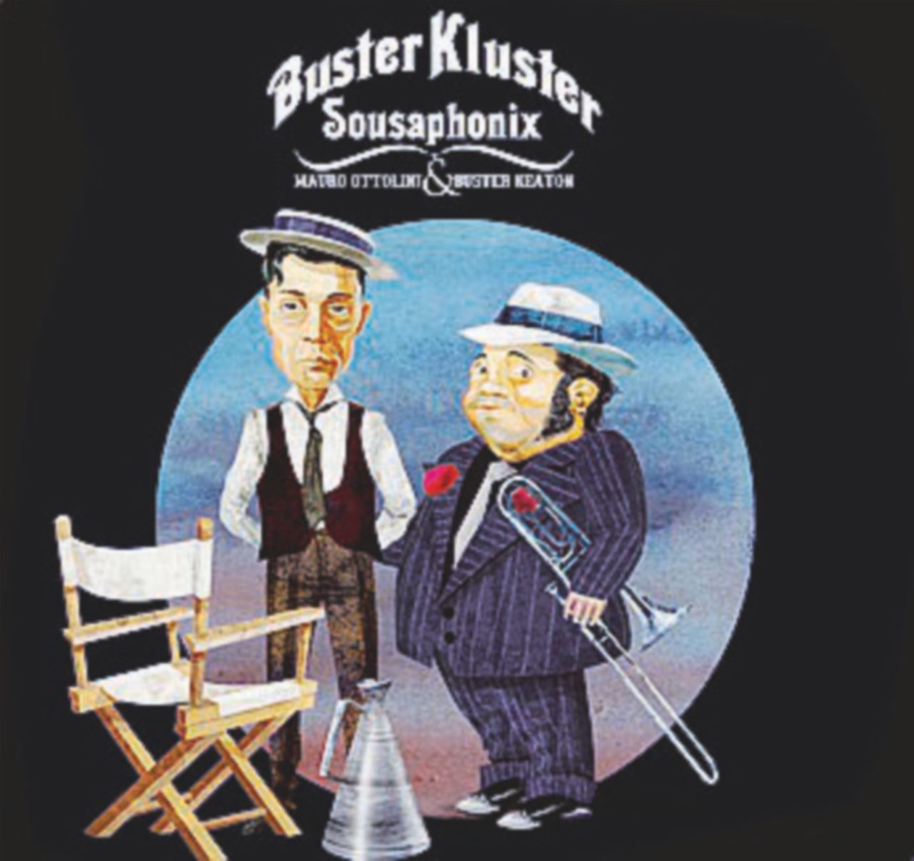 Copertina di Sette chance in ragtime dedicato a Buster Keaton