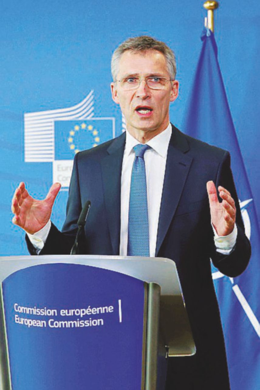 Jens Stoltenberg - LaPresse Nato in crisi d’identità post Brexit