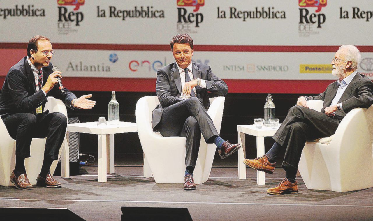 “RepIdee” - Claudio Tito, capo del servizio politico di “Repubblica”, Matteo renzi ed Eugenio Scalfari Italicum e referendum: C’eravamo tanto sbagliati