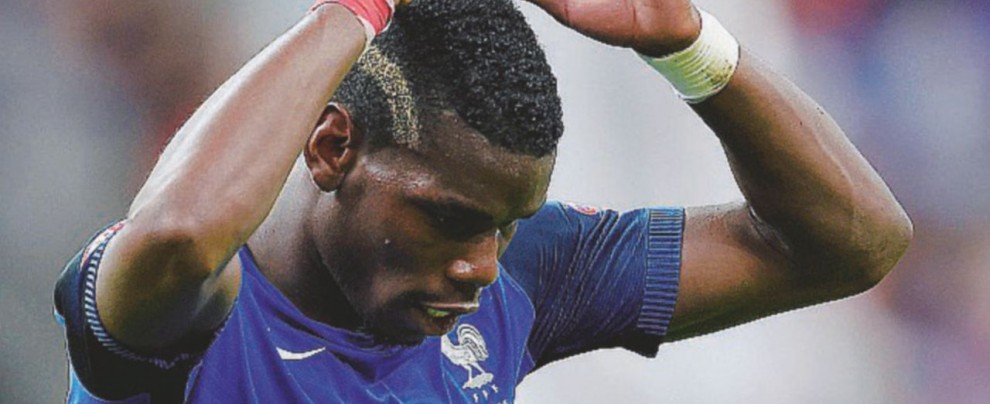 Paul Pogba, stella della Juventus e della Francia - LaPresse Ha fatto pena, ma in tv era tutto un Pogba
