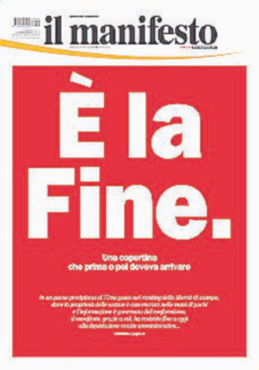 “il Manifesto”: la testata ritorna ai giornalisti “il Manifesto”: la testata ritorna ai giornalisti
