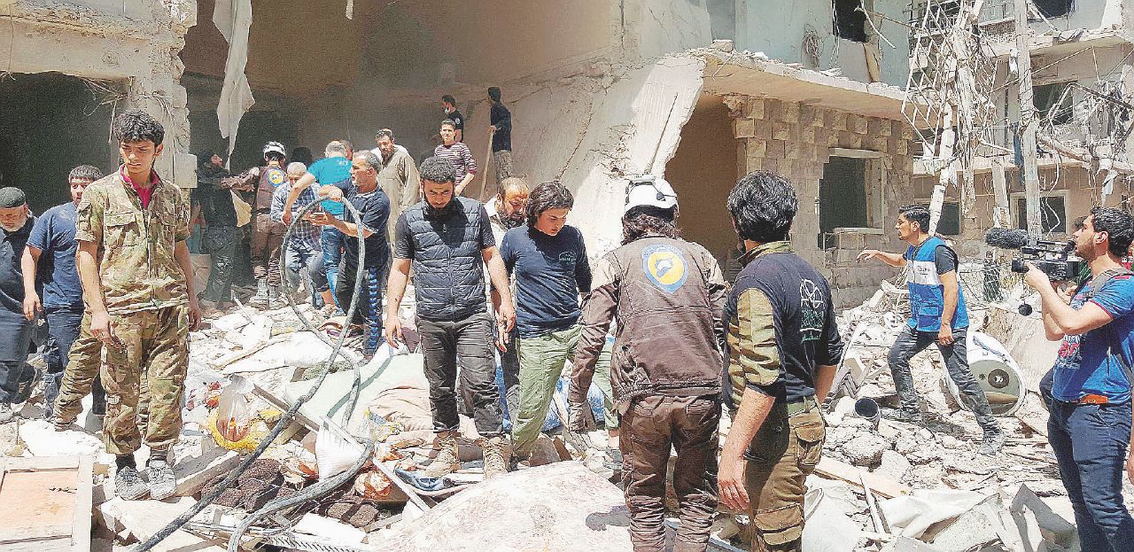 Tra bombe e frontiere reporter al lavoro - Ansa Aleppo, urla nel silenzio tra bombe ed esecuzioni