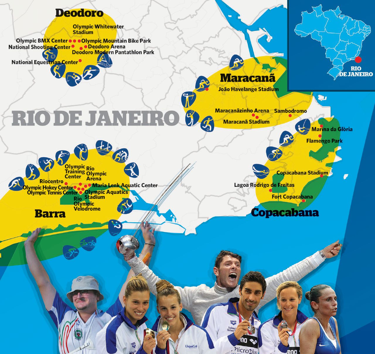 Copertina di “Rio nuovo mondo”: i Giochi sperano nella “pace olimpica”