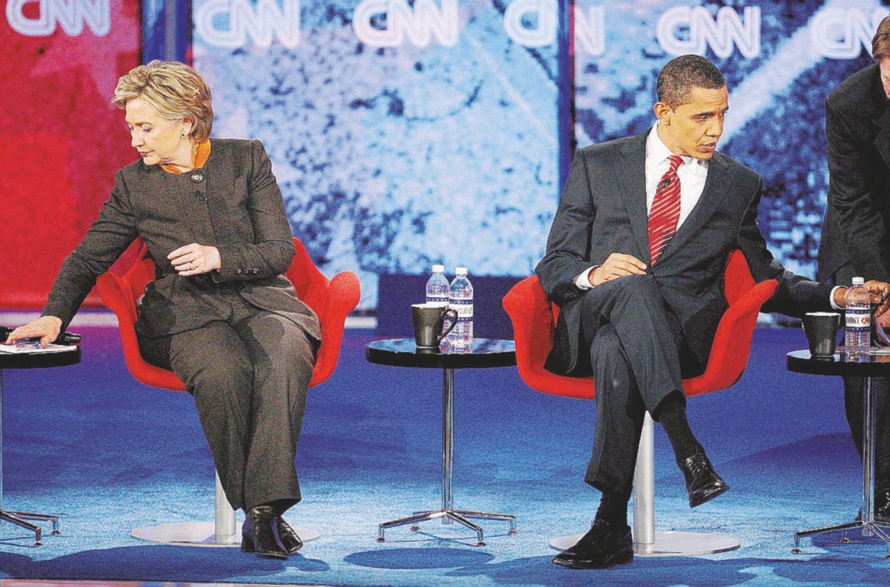 C’eravamo tanto odiati - Hillary e Obama “separati in casa” nella campagna 2008 Razzismo, armi, terrorismo Hillary dice ma non graffia