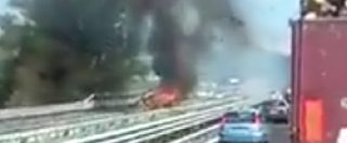 Copertina di Incidente stradale, autobotte contro macchina: tre morti su A1 tra Orte e Orvieto