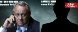 Copertina di Corruzione, l’intercettazione Marotta-Pizza con la spartizione dei soldi: “50, 100…e sti 5mila euro professò. Bisogna nasconderli”