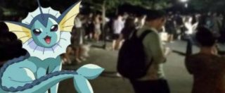 Copertina di Pokemon GO, Central Park presa d’assalto da centinaia di fan a caccia del raro Vaporeon