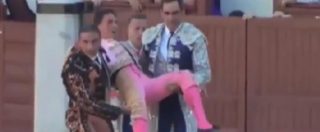 Copertina di Spagna, torero incornato: ferito grave. Il video choc