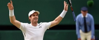 Copertina di Wimbledon 2016, Andy Murray vince senza soffrire: Raonic battuto in tre set e in meno di tre ore – Video