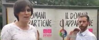 Copertina di Appendino contro la svastica, la sindaca di Torino e i cartelloni imbrattati del Gay pride