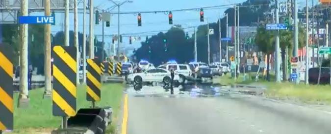 Usa, spari contro la polizia a Baton Rouge: 3 morti. Morto un sospetto, un complice barricato, un terzo in fuga