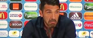 Copertina di Germania-Italia, Buffon sul collega tedesco Neuer: “Più forte di me? Io ho 38 anni”