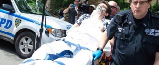 Copertina di Usa, esplosione di un ordigno a Central Park di New York: un ferito. Allarme vicino ai funerali di Elie Wiesel