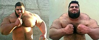 Copertina di Hulk vs Isis, ecco “l’ercole persiano” di 155 kg che combatterà contro il Califfato