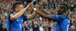 Copertina di Francia – Islanda 5 a 2, Pogba e Giroud portano i transalpini in semifinale: finisce la favola dei vichinghi