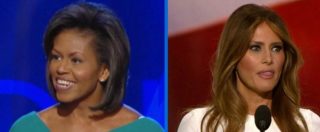 Copertina di Elezioni Usa 2016, Melania Trump come Michelle Obama: alla convention copia il discorso del 2008