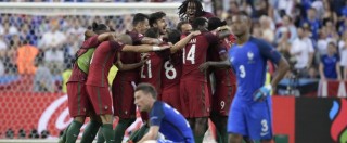 Copertina di Portogallo-Francia 1-0, lusitani campioni d’Europa. Il pagellone: il migliore è Eder, malissimo Pogba