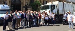 Copertina di Sicilia, è emergenza rifiuti nei comuni Sindaci protestano a palazzo d’Orleans “La responsabilità è di Crocetta”
