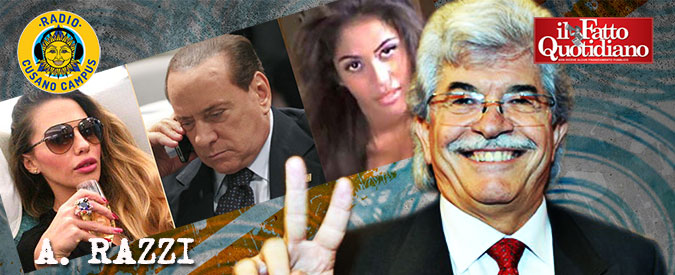 Copertina di Berlusconi-Olgettine, Razzi: “Era un imitatore”. E sui Pokemon Go: “Cosa è? Un virus?”