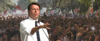 Copertina di Renzi porta Cantona alla direzione Pd: “…non il gol ma il passaggio”. E lancia il video