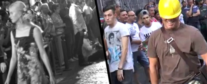 Copertina di Napoli, contro-sfilata di precari e disoccupati: “Noi vera immagine della città”