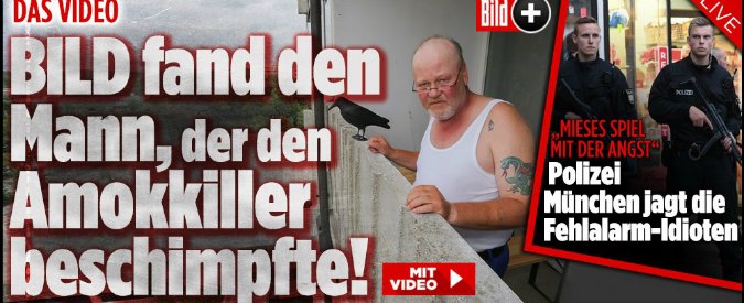 Copertina di Monaco: ecco chi è Thomas Salbey, l’uomo che ha insultato il killer dal balcone di casa. ‘Gli ho tirato addosso una bottiglia’