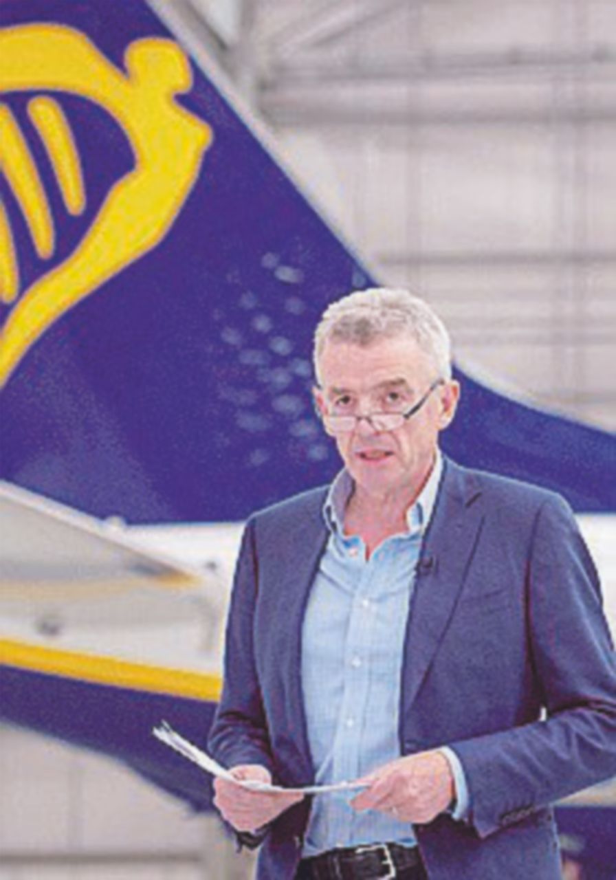 Ryanair investe in Italia: un miliardo e dieci nuovi aerei