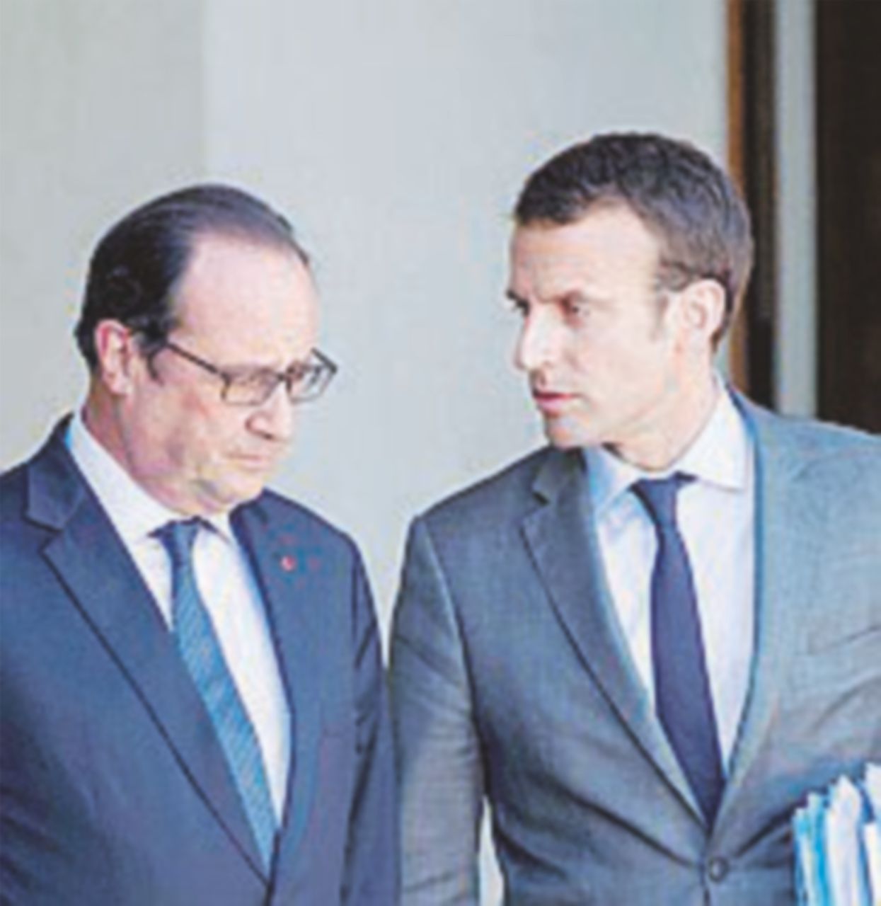Macron se ne va: da figlioccio a futuro rivale di Hollande