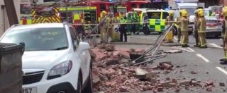 Copertina di Glasgow, forte esplosione in un ristorante italiano: crolla un muro. Ci sono feriti