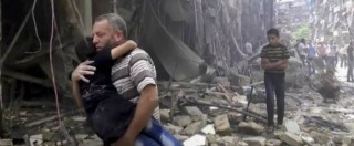 Copertina di Aleppo, Russia annuncia: “Tre ore di tregua al giorno per aiuti umanitari”