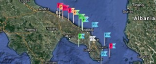 Copertina di Puglia, torna l’alga tossica sui litorali di Adriatico e Ionio. E per la prima volta bollino rosso anche a Otranto