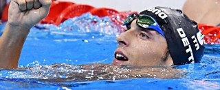 Olimpiadi Rio 2016, Detti riporta l’Italia sul podio dei 400 stile libero: bronzo nel maschile. Seconda medaglia azzurra