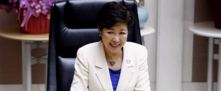 Copertina di Tokyo, Koike prima donna governatore. Vuole ridurre il suo stipendio