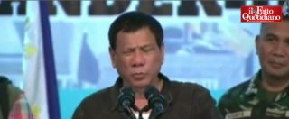 Copertina di Filippine, presidente Duterte insulta ambasciatore americano: “Frocio e figlio di puttana”