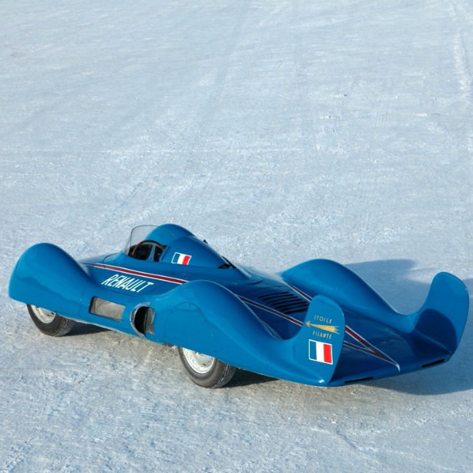 Copertina di Renault Etoile Filante, sessant’anni dopo ritorna sul lago salato di Bonneville – FOTO