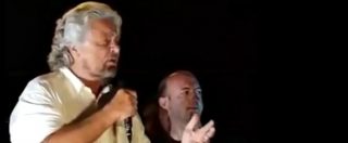 Copertina di Beppe Grillo a Giulianova: “M5s è occasione, sennò vaffanculo. Io fuori? Impossibile”