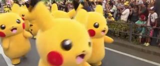 Copertina di Pokemon, mille Pikachu in parata per le strade di Yokohama: in migliaia tra curiosi e appassionati