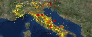 Copertina di L’Italia sismica: un anno di terremoti in un minuto