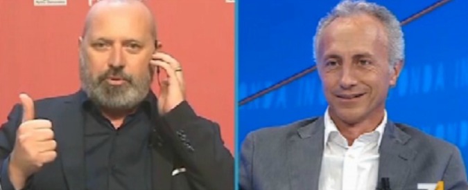 Copertina di Referendum, Travaglio vs Bonaccini (Pd): “Riforma coerente con i programmi degli ultimi 20 anni”. “Anche Senato non elettivo?”