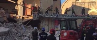 Copertina di Terremoto, pompieri recuperano beni e documenti prima delle demolizioni