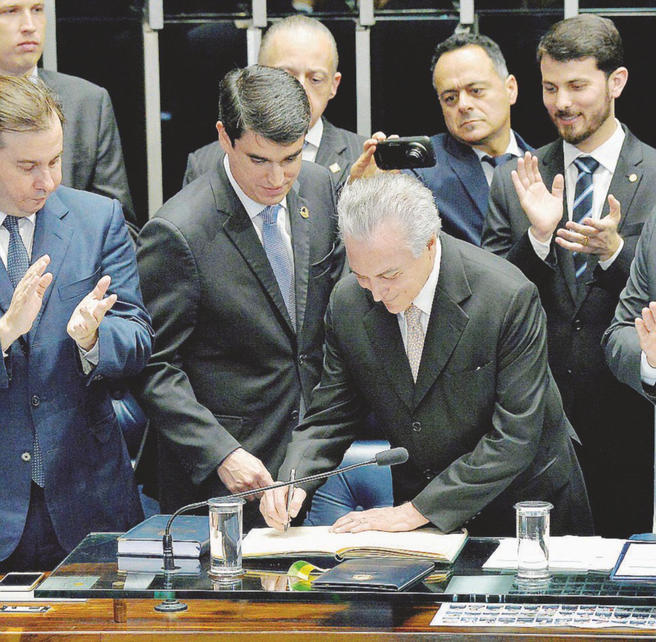 Michel Temer al Congresso di Brasilia. Tutta la rabbia del Brasile adesso è contro Temer